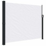 vidaXL Copertină laterală retractabilă, alb, 160 x 600 cm