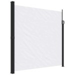 vidaXL Copertină laterală retractabilă, alb, 200x600 cm vidaXL Copertină laterală retractabilă, alb, 200x600 cm