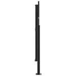 vidaXL Copertină laterală retractabilă, antracit, 100 x 600 cm vidaXL Copertină laterală retractabilă, antracit, 100 x 600 cm