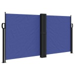 vidaXL Copertină laterală retractabilă, albastru, 120 x 600 cm vidaXL Copertină laterală retractabilă, albastru, 120 x 600 cm