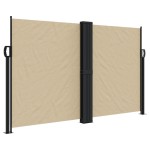 vidaXL Copertină laterală retractabilă, bej, 140x600 cm vidaXL Copertină laterală retractabilă, bej, 140x600 cm