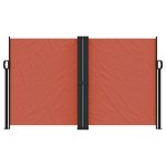 vidaXL Copertină laterală retractabilă, teracotă, 140x600 cm