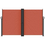 vidaXL Copertină laterală retractabilă, teracotă, 160 x 600 cm