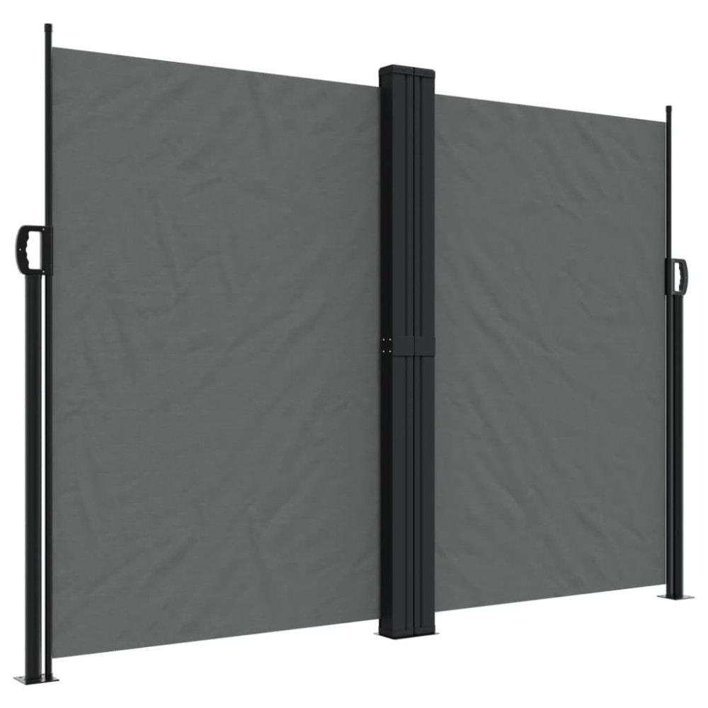 vidaXL Copertină laterală retractabilă, antracit, 180x600 cm