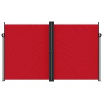 vidaXL Copertină laterală retractabilă, roșu, 200x600 cm