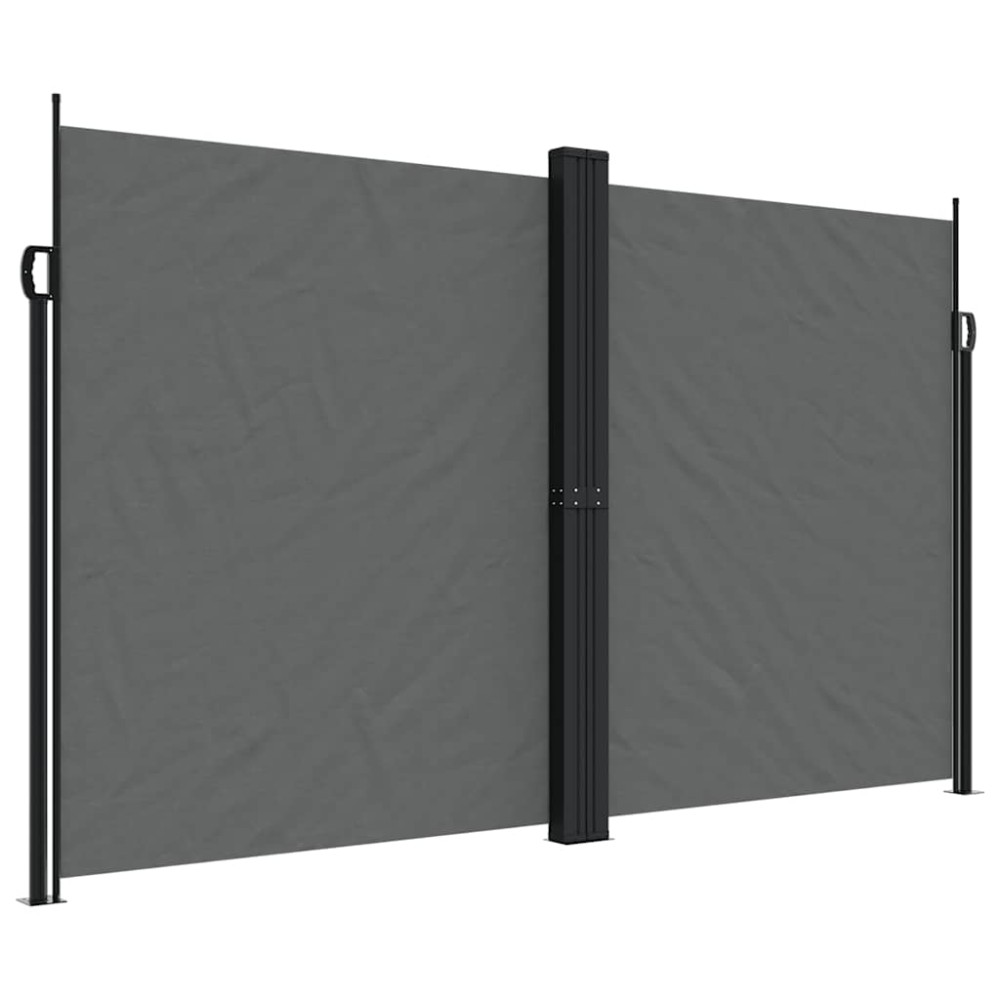 vidaXL Copertină laterală retractabilă, antracit, 200x600 cm