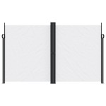 vidaXL Copertină laterală retractabilă, alb, 200x600 cm vidaXL Copertină laterală retractabilă, alb, 200x600 cm