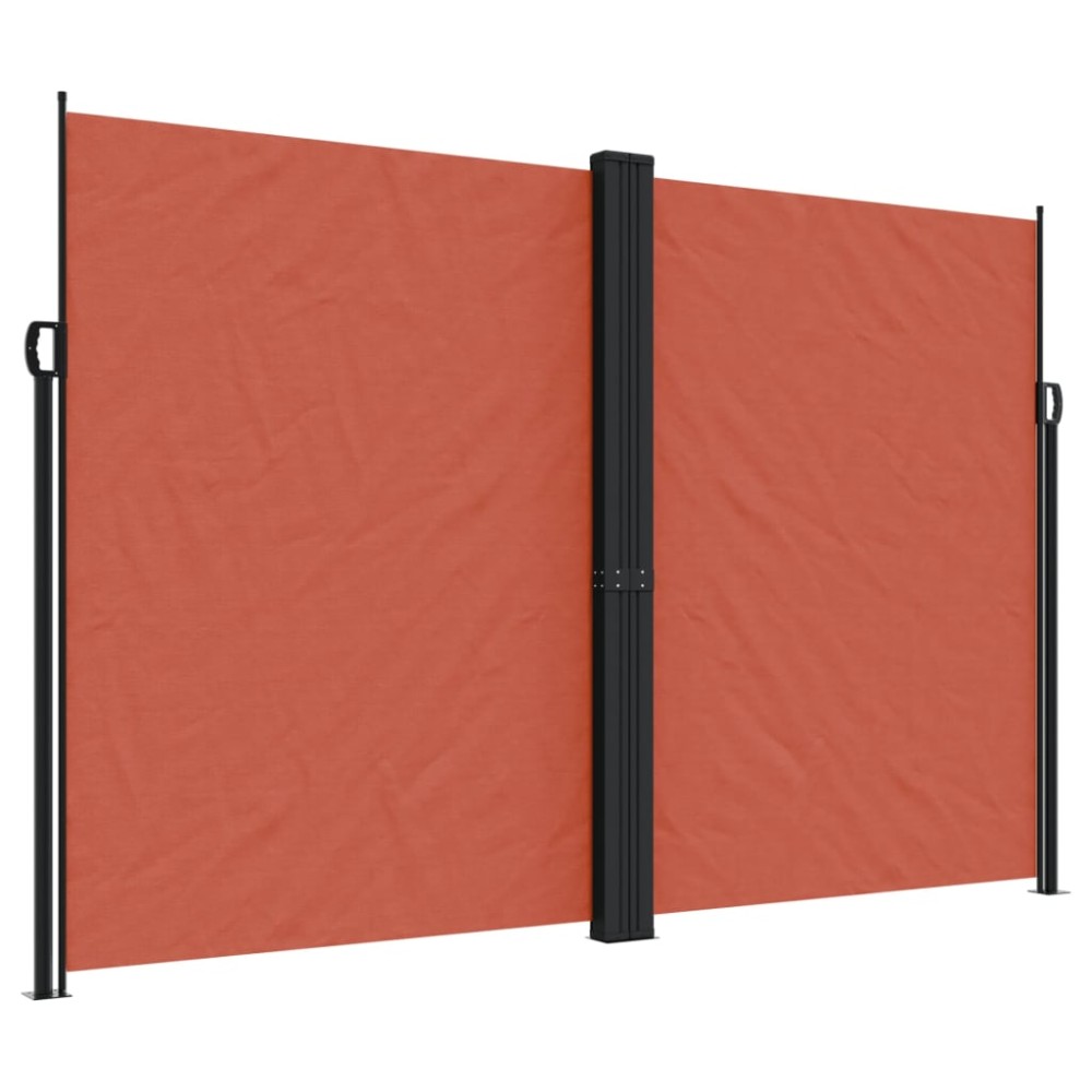 vidaXL Copertină laterală retractabilă, teracotă, 220x600 cm