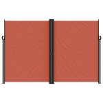vidaXL Copertină laterală retractabilă, teracotă, 220x600 cm