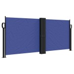 vidaXL Copertină laterală retractabilă, albastru, 100 x 1000 cm vidaXL Copertină laterală retractabilă, albastru, 100 x 1000 cm