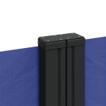 vidaXL Copertină laterală retractabilă, albastru, 100 x 1000 cm vidaXL Copertină laterală retractabilă, albastru, 100 x 1000 cm
