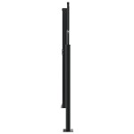 vidaXL Copertină laterală retractabilă, maro, 100 x 1000 cm vidaXL Copertină laterală retractabilă, maro, 100 x 1000 cm