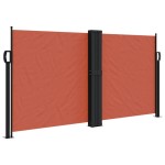 vidaXL Copertină laterală retractabilă, cărămiziu, 120 x 1000 cm vidaXL Copertină laterală retractabilă, cărămiziu, 120 x 1000 cm