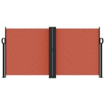vidaXL Copertină laterală retractabilă, cărămiziu, 120 x 1000 cm vidaXL Copertină laterală retractabilă, cărămiziu, 120 x 1000 cm