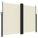 vidaXL Copertină laterală retractabilă, crem, 180x1000 cm
