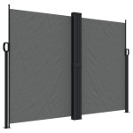 vidaXL Copertină laterală retractabilă, antracit, 180x1000 cm