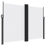 vidaXL Copertină laterală retractabilă, alb, 180x1000 cm