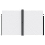 vidaXL Copertină laterală retractabilă, alb, 200x1000 cm vidaXL Copertină laterală retractabilă, alb, 200x1000 cm