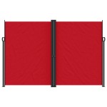 vidaXL Copertină laterală retractabilă, roșu, 220x1000 cm