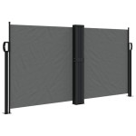 vidaXL Copertină laterală retractabilă, antracit, 120x1200 cm