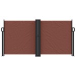 vidaXL Copertină laterală retractabilă, maro, 120x1200 cm vidaXL Copertină laterală retractabilă, maro, 120x1200 cm