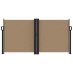 vidaXL Copertină laterală retractabilă, gri taupe, 120x1200 cm vidaXL Copertină laterală retractabilă, gri taupe, 120x1200 cm