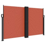 vidaXL Copertină laterală retractabilă, cărămiziu, 140x1200 cm vidaXL Copertină laterală retractabilă, cărămiziu, 140x1200 cm