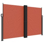 vidaXL Copertină laterală retractabilă, cărămiziu, 160x1200 cm vidaXL Copertină laterală retractabilă, cărămiziu, 160x1200 cm