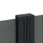 vidaXL Copertină laterală retractabilă, antracit, 180x1200 cm