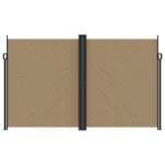 vidaXL Copertină laterală retractabilă, taupe, 200x1200 cm