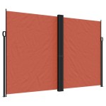 vidaXL Copertină laterală retractabilă, cărămiziu, 220x1200 cm vidaXL Copertină laterală retractabilă, cărămiziu, 220x1200 cm