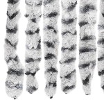 vidaXL Perdea de insecte gri deschis & gri închis 118x220 cm chenille vidaXL Perdea de insecte gri deschis & gri închis 118x220 cm chenille