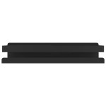 vidaXL Raft de duș negru mat 30x10x6 cm oțel inoxidabil 304 periat vidaXL Raft de duș negru mat 30x10x6 cm oțel inoxidabil 304 periat