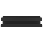 vidaXL Raft de duș negru mat 23x6,5x6 cm oțel inoxidabil 304 periat vidaXL Raft de duș negru mat 23x6,5x6 cm oțel inoxidabil 304 periat