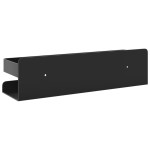 vidaXL Raft de duș negru mat 23x6,5x6 cm oțel inoxidabil 304 periat vidaXL Raft de duș negru mat 23x6,5x6 cm oțel inoxidabil 304 periat