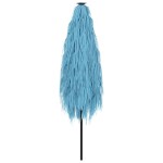 vidaXL Umbrelă soare de grădină stâlp din oțel, albastru 248x248x248cm vidaXL Umbrelă soare de grădină stâlp din oțel, albastru 248x248x248cm