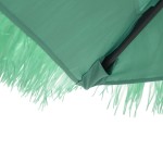 vidaXL Umbrelă soare de grădină cu stâlp din oțel verde 300x200x250 cm