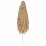 vidaXL Umbrelă soare de grădină cu stâlp din oțel, maro 388x388x248 cm vidaXL Umbrelă soare de grădină cu stâlp din oțel, maro 388x388x248 cm