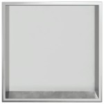 vidaXL Nișă de duș, argintiu periat, 32x32x9 cm, oțel inoxidabil vidaXL Nișă de duș, argintiu periat, 32x32x9 cm, oțel inoxidabil