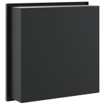 vidaXL Nișă de duș, negru mat, 32x32x9 cm, oțel inoxidabil vidaXL Nișă de duș, negru mat, 32x32x9 cm, oțel inoxidabil