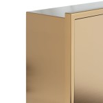 vidaXL Nișă de duș, auriu periat, 62x32x9 cm, oțel inoxidabil vidaXL Nișă de duș, auriu periat, 62x32x9 cm, oțel inoxidabil