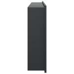 vidaXL Nișă de duș, negru mat, 62x32x9 cm, oțel inoxidabil vidaXL Nișă de duș, negru mat, 62x32x9 cm, oțel inoxidabil