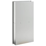 vidaXL Nișă de duș, argintiu periat, 32x62x9 cm, oțel inoxidabil vidaXL Nișă de duș, argintiu periat, 32x62x9 cm, oțel inoxidabil