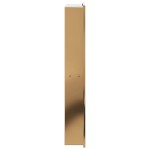 vidaXL Nișă de duș, auriu periat, 32x62x9 cm, oțel inoxidabil vidaXL Nișă de duș, auriu periat, 32x62x9 cm, oțel inoxidabil
