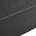vidaXL Membrană antiburuieni, negru, 1x150 m, PP vidaXL Membrană antiburuieni, negru, 1x150 m, PP