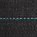 vidaXL Membrană antiburuieni, negru, 1,5x5 m, PP