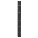 vidaXL Membrană antiburuieni, negru, 1x50 m, PP