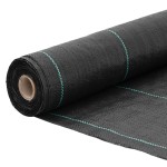 vidaXL Membrană antiburuieni, negru, 1,5x10 m, PP vidaXL Membrană antiburuieni, negru, 1,5x10 m, PP