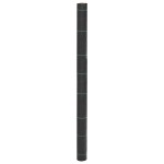 vidaXL Membrană antiburuieni, negru, 1,5x50 m, PP