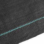 vidaXL Membrană antiburuieni, negru, 1,5x100 m, PP vidaXL Membrană antiburuieni, negru, 1,5x100 m, PP